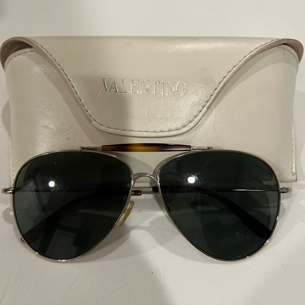 Valentino Aviator Sunglasses